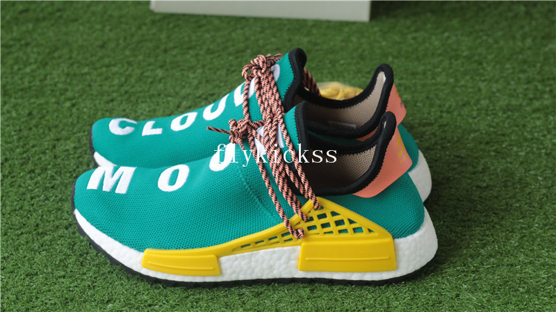 Final Version Pharrell Williams X Adidas NMD Human Race Sun Glow